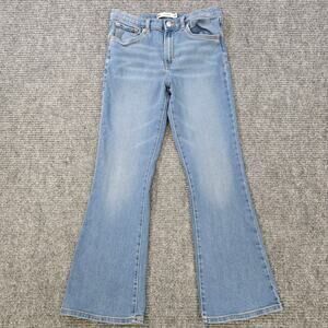 Levi's 726 Flare Jeans Misses Size 16 Measures 27x28 Blue Stretch